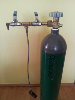 Cylinder Refill Adapter CO2 DeLuxe